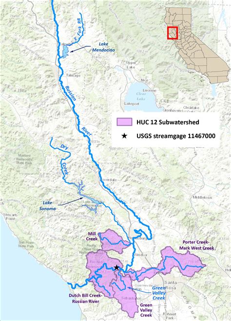 Drought Stressor Monitoring Case Study: Russian River Watershed Drought ...