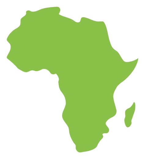 Transparent Africa Map