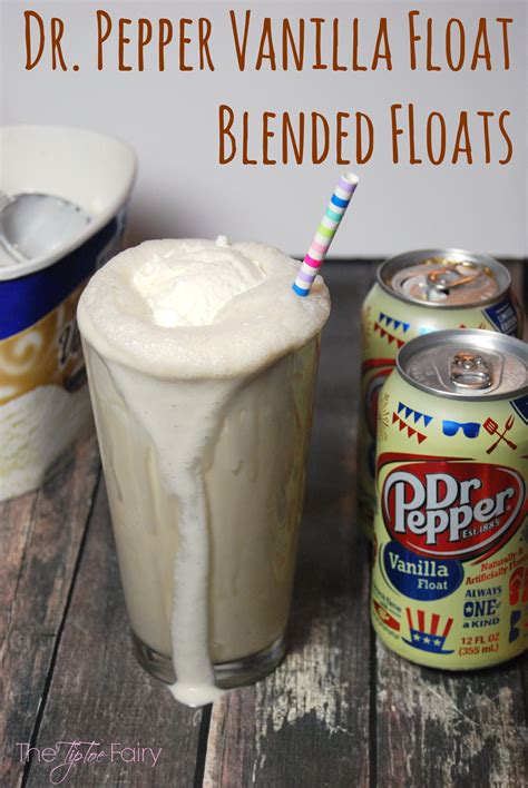 Dr. Pepper Vanilla Float® Blended Floats | The TipToe Fairy