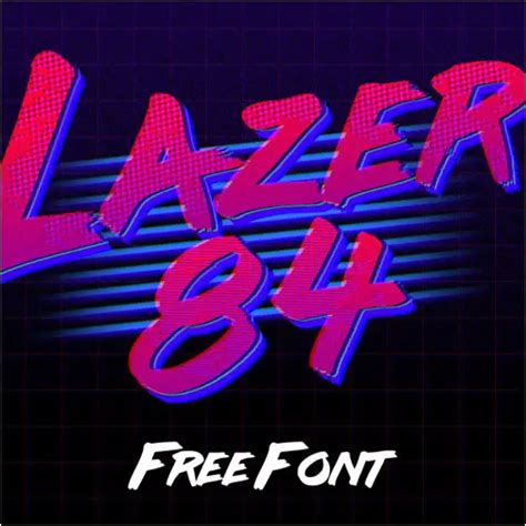 The Best 10 Free 80's Fonts That You Need To See