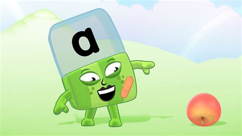 BBC iPlayer - Alphablocks - Magic Words: 1. Meet Alphablock A