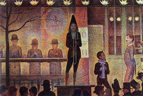 Art interpreted: Circus Sideshow by Georges Seurat (“La Parada del ...