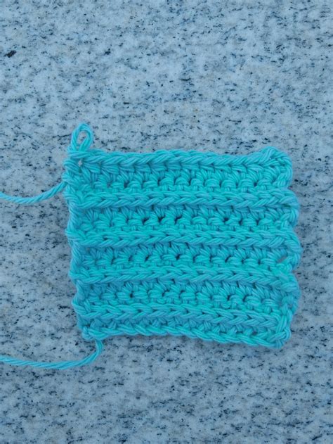 How to Crochet the Third Loop Half Double Crochet Stitch Tutorial