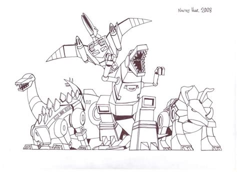 Coloring Pages Dinobots Rescue Transformers Bots Printable Transformer ...