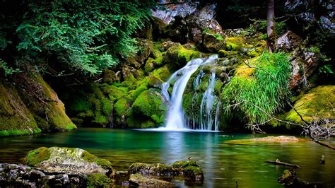 HD wallpaper: waterfall, nature, landscape, Iguazú Waterfalls ...