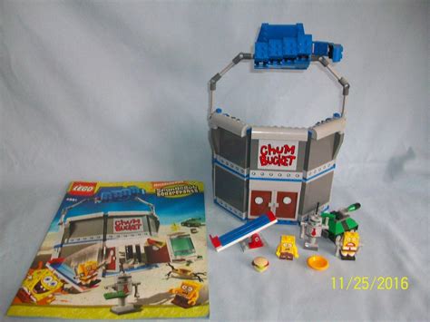 Lego Set 4981 The Chum Bucket SPONGEBOB SQUAREPANTS 100% complete ...