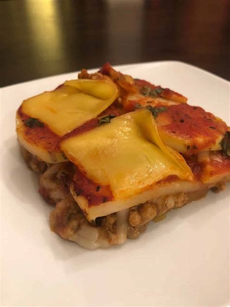 Potato Lasagna - The Healthy Voyager