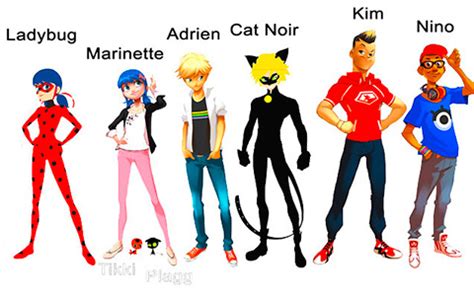 Miraculous Ladybug all main characters in one picture - YouLoveIt.com