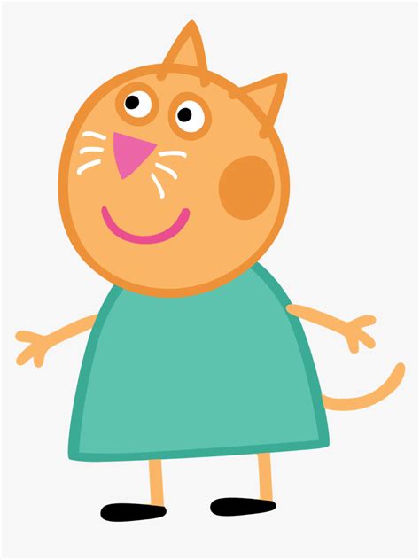 Peppa Pig Cat, HD Png Download - kindpng