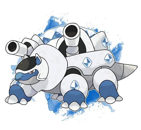 Mega Blastoise X (Steel/Water) by Devildman (@devildman) Mega Pokemon ...