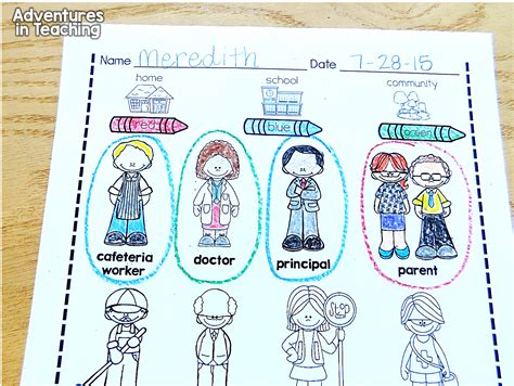 Authority Figures in First Grade | 1st grade activities, Authority ...