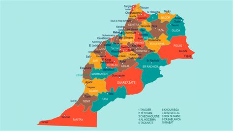 Mapas de Marruecos