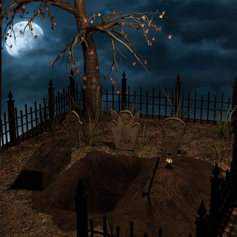 Halloween Grave Cemetery free image download