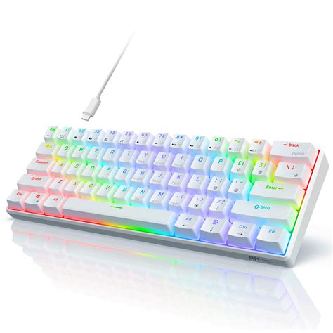 Buy RK ROYAL KLUDGERK61 Wired 60% Mechanical Gaming Keyboard ...