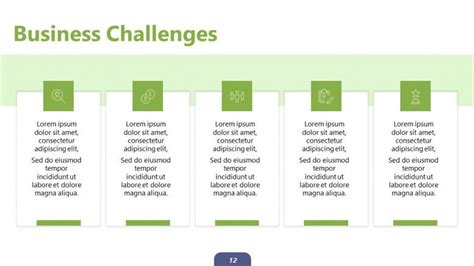 Free Challenges and Solutions PowerPoint Template