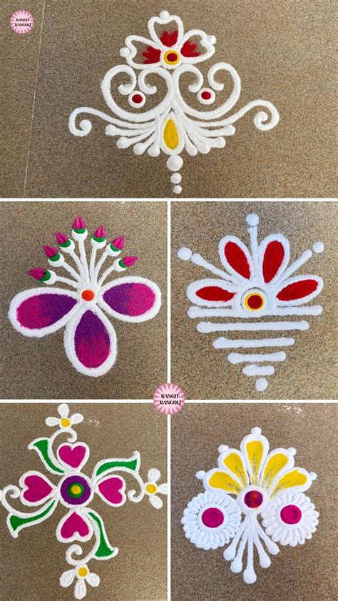 Easy rangoli daily simple rangoli small rangoli design rangit rangoli ...