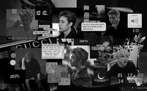 , bts black aesthetic laptop HD wallpaper | Pxfuel