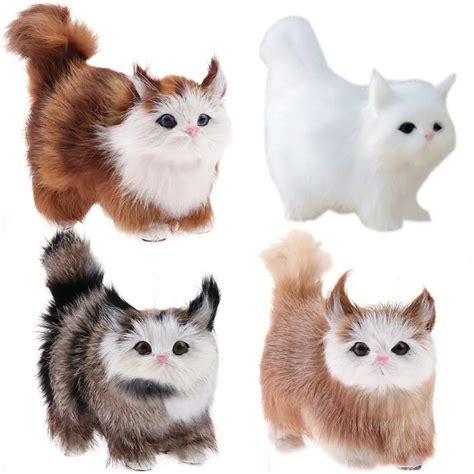 Aliexpress.com : Buy Stuffed Plush Cat Toys Electric Simulation Plush ...