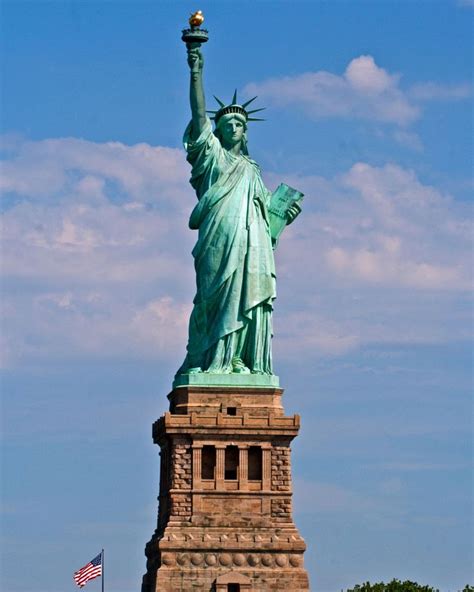 Statue Of Liberty Full Base | Statue of liberty, Statue, Cheap travel usa