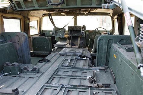 Military humvee interior photos