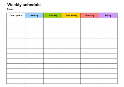 10 Best Printable Hourly Planner - printablee.com in 2021 | Hourly ...