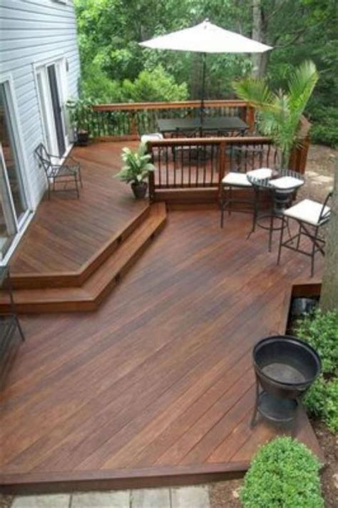 50+ Awesome Backyard Patio Design Ideas | Patio deck designs, Deck ...