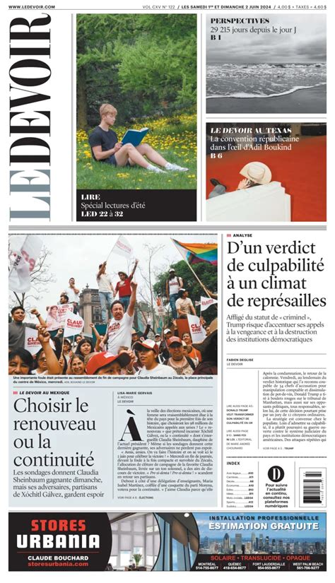 Le Devoir Subscription Online | PressReader