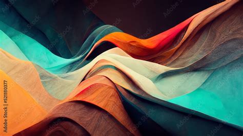 4K Abstract wallpaper colorful design, shapes and textures, colored ...