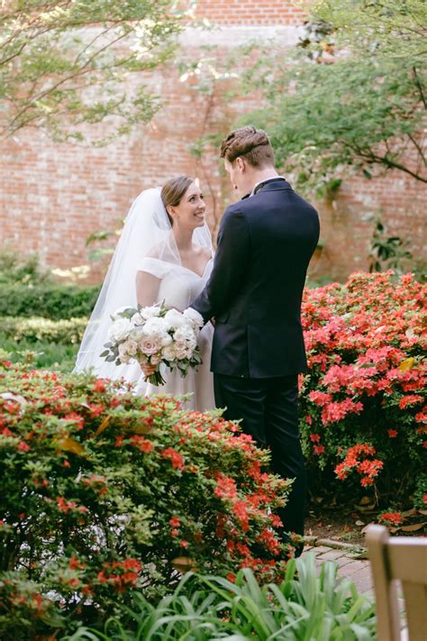 Romantic April Wedding at The Basilica of St. Mary and The Alexandrian ...