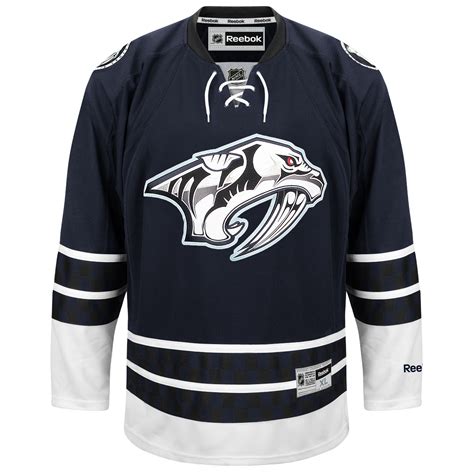 Reebok Nashville Predators Custom Authentic Third Edge Alternate Jersey ...