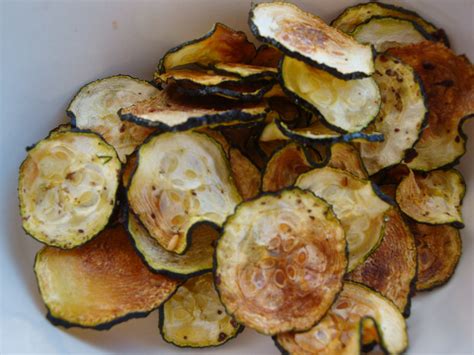 Zucchini Chips, Baked Zucchini Chips