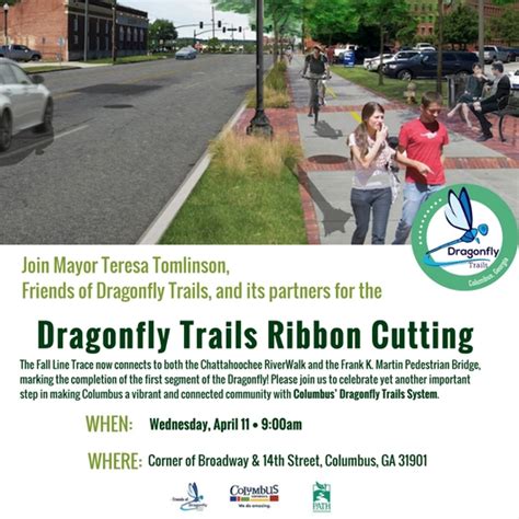 Dragonfly Trails Ribbon Cutting | Visit Columbus, GA