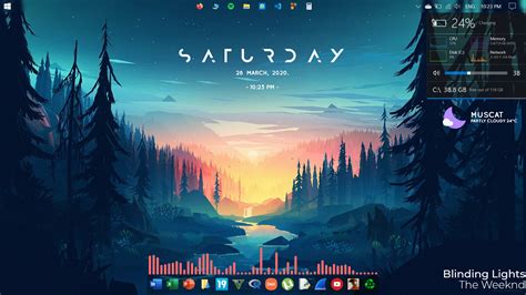 Wallpaper Engine And Rainmeter Mond - IMAGESEE