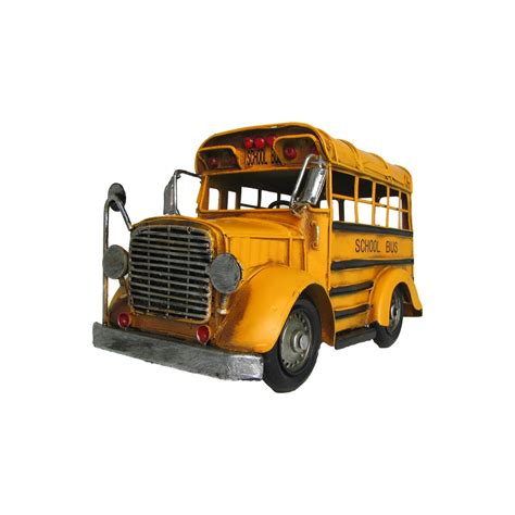 Vintage Style Yellow Model School Bus | Etsy