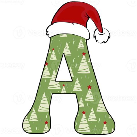 christmas alphabet design 15162803 PNG