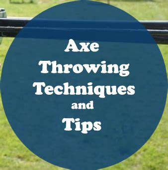 Axe Throwing Techniques and Tips – Extremely-Sharp.com