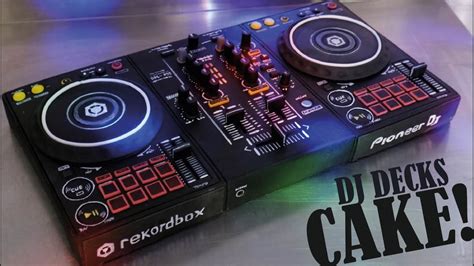 DJ Decks CAKE! - YouTube