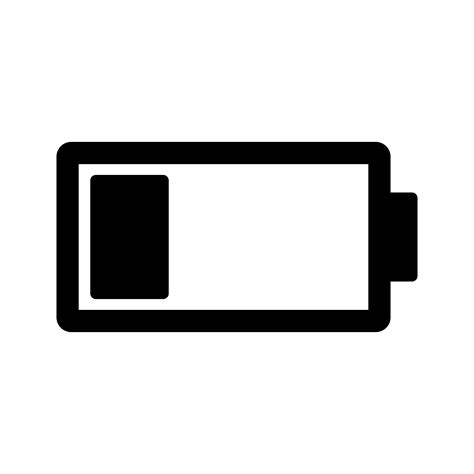 Low Battery Vector Icon 379583 Vector Art at Vecteezy