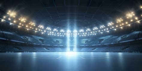 The football stadium at night. Generative AI 30606508 Stock Photo at ...