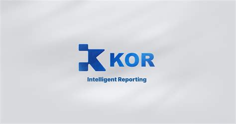 KOR Intelligent Reporting :: Behance