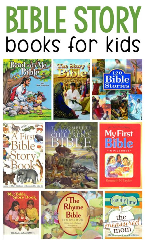 Our favorite children's Bible story books - The Measured Mom