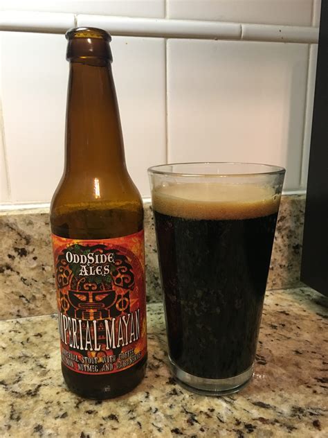 Beer Review - Odd Side Ales - Imperial Mayan Mocha Stout | Better On Draft