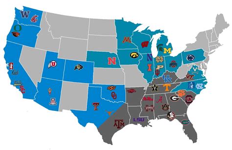 Redoing Realignment: The SEC, Big Ten and Pac-12 form 3 Super ...