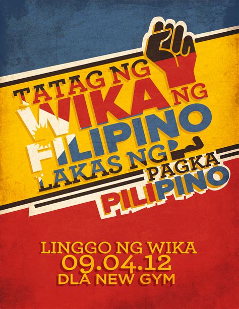 Buwan ng Wika-Poster Design (2) | Images :: Behance