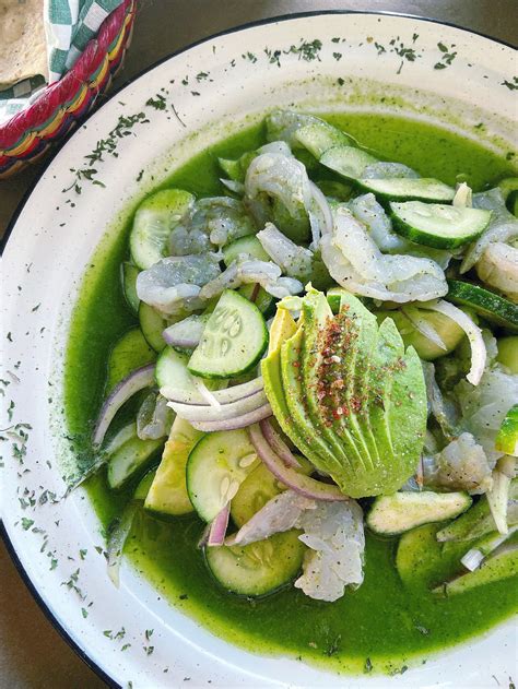 Sinaloa, Mexico-Style Aguachile Verde — The Thirlby | Mexican food ...