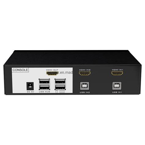 Wireless USB Keyboard and Mouse 4K 2 Port Kvm Switch HDMI - China HDMI ...