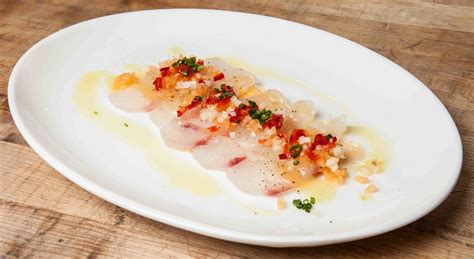 Fluke Crudo With Meyer Lemon Recipe - Food Republic