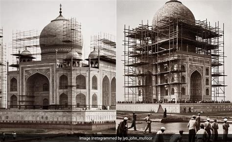 ''Glimpse Into The Past'': Artist Uses AI To Imagine How Taj Mahal Was ...