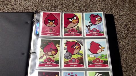 Angry Birds Trading Card Set! --Set Progressions!-- - YouTube