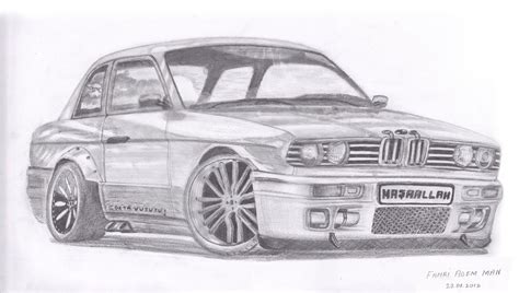 How to draw a bmw 325is